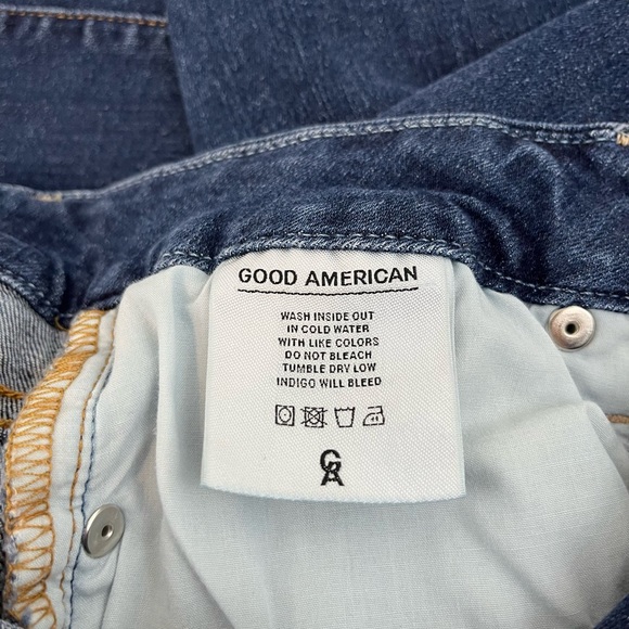 Good American Good Legs Jeans GAGLRE899 Blue 003 Size 4 stretchy! - Picture 9 of 11